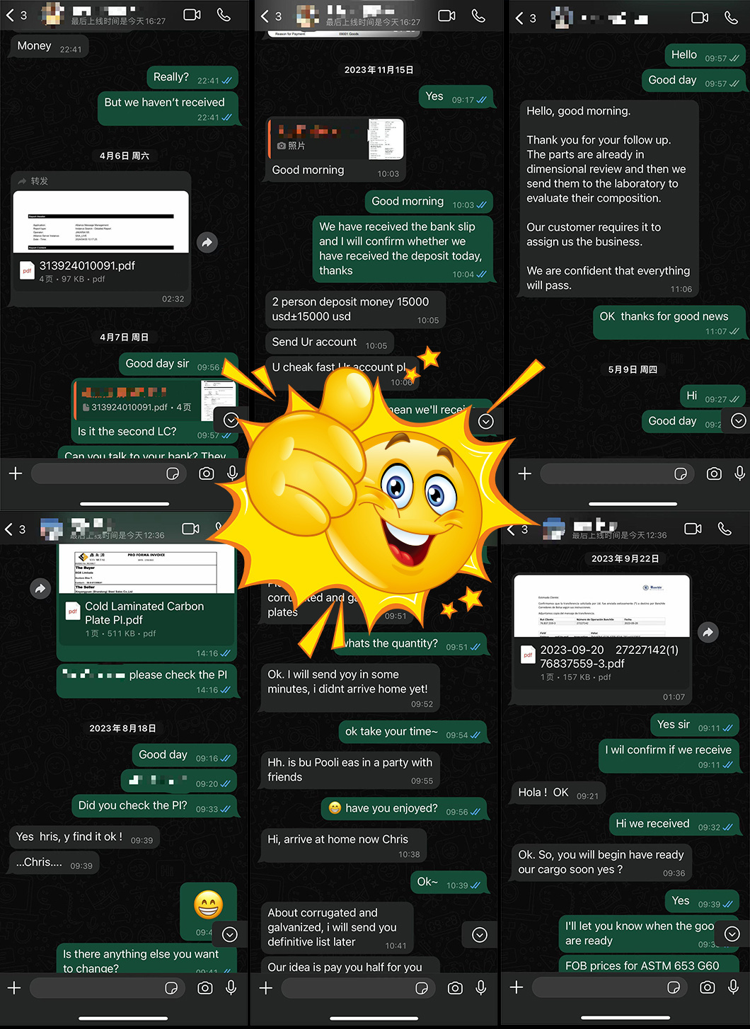 Customer communication8gj