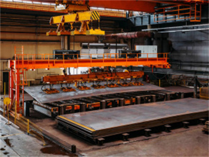 Steel plate equipmenthob