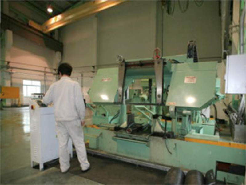 Horizontal band sawune