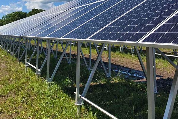 ZAM Steel for Solar Panel Mount Brackets